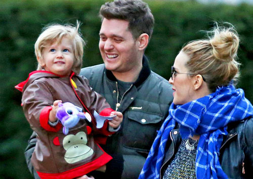 
Noah, con trai lớn của Michael Buble. Ảnh: AKM.
