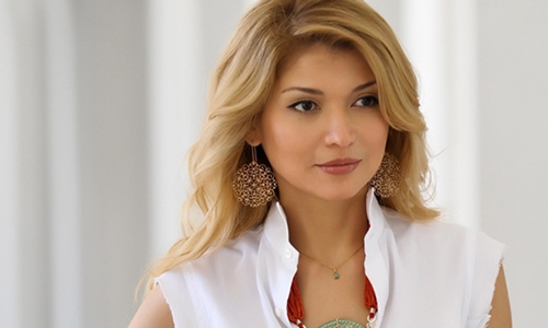 
Vẻ đẹp quyến rũ của b&agrave; Gulnara Karimova.
