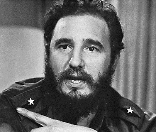 Nh&agrave; l&atilde;nh đạo huyền thoại Fidel Castro. Ảnh: QuotesGram.