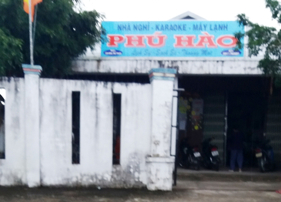 Nh&agrave; trọ, nơi xảy ra sự việc.