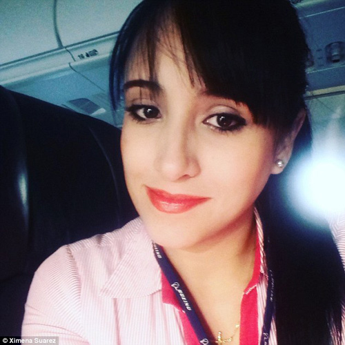 Nữ tiếp viên hàng không Ximena Suarez là một trong 6 người may mắn sống sót