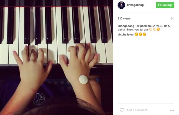 Mới hơn 3 tuổi nhưng bé Luna đã chơi piano rất giỏi