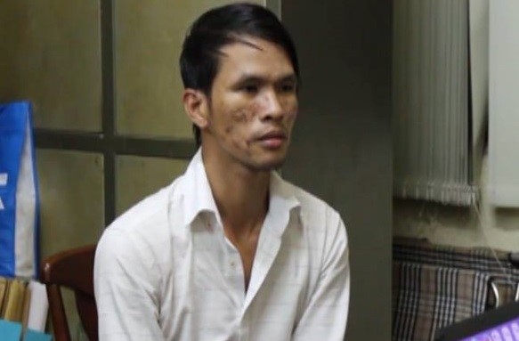 Nghi phạm Dũng bị khởi tố với h&agrave;nh vi H&agrave;nh hạ trẻ em. Ảnh: C.A.