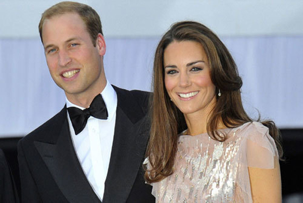 
Hoàng tử William và vợ, công nương Kate. Ảnh: The Star
