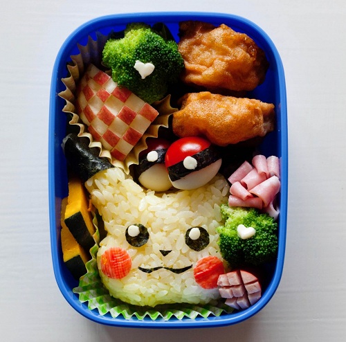 
Hộp cơm với chủ đề Pokémon. Ảnh: Ko Sasaki
