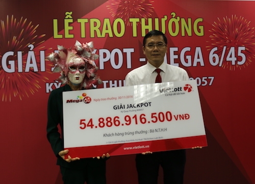 
Tất cả những người từng nhận giải jackpot tại Việt Nam đều đã đeo mặt nạ.
