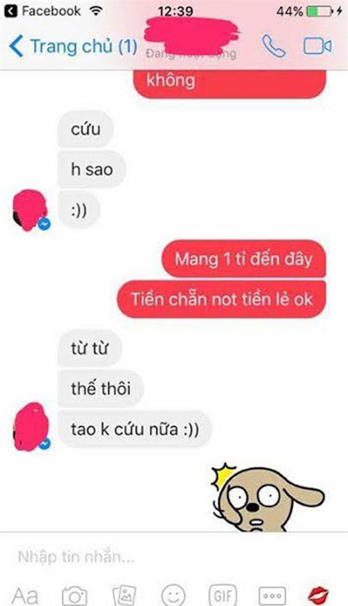 
Thanh niên này cũng tỉnh lắm chứ có phải dạng vừa đâu.
