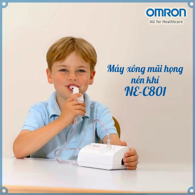 Sản phẩm máy xông mũi họng OMRON - người bạn thân thiết và hữu ích của mọi gia đình