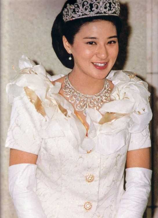 
Công nương Masako trong ngày cưới.
