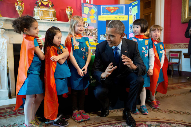 
Còn đây là những siêu nhân đáng yêu của ông Obama.
