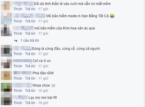 Nhiều b&igrave;nh luận h&agrave;i huớc, ch&acirc;m biếm lẫn lắc đầu ngao ng&aacute;n v&igrave; sự liều lĩnh của người phụ nữ.