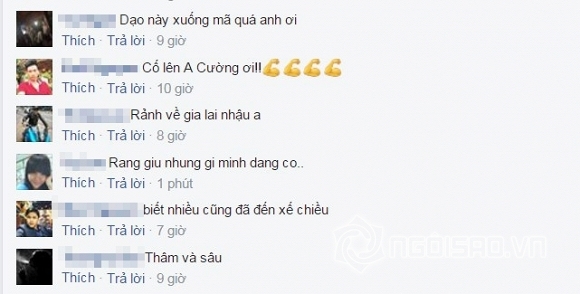 
Fans động viên, lo lắng cho Cường Đô la.
