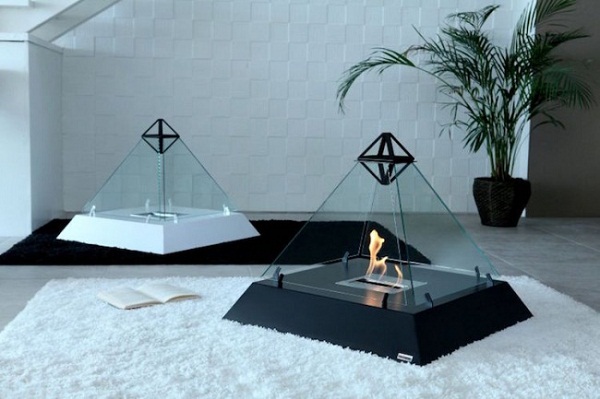 Kim tự tháp giữ lửa, một sáng tạo vượt bậc cho ngành nội thất.