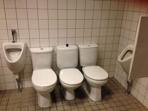 Ai đủ cam đảm để rủ một đám bạn bè cùng nhau đi vệ sinh, với toilet kiểu này?