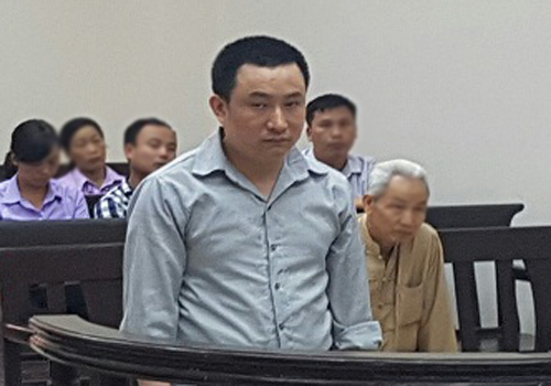 
Bị cáo Triều tại phiên tòa phúc thẩm. Ảnh VnExpress
