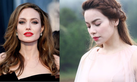 
Angelina Jolie (trái) từng lao đao trước lời chỉ trích là kẻ thứ ba như Hà Hồ
