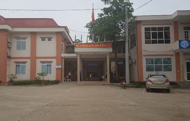 
Bệnh viện Đa khoa huyện Thanh Thủy (Phú Thọ), nơi xảy ra án mạng thương tâm.
