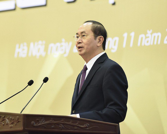 
Chủ tịch nước Trần Đại Quang.
