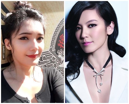 
Tiểu Huân có nhiều nét giống nữ diễn viên Lâm Hy Lôi của Đài Loan

