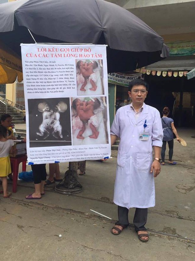
Bức ảnh gốc bác sỹ Chung kêu gọi giúp đỡ cho các bệnh nhi tại Hà Giang làm lay động hàng triệu trái tim. (ảnh: Internet)

