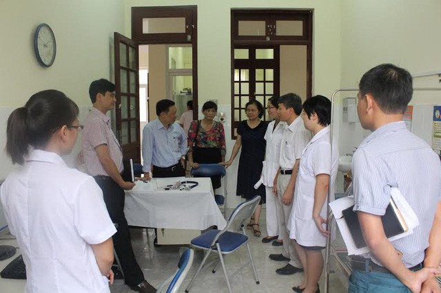 
Kiểm tra hoạt động của phòng khám BSGĐ trên địa bàn Hà Nội.

