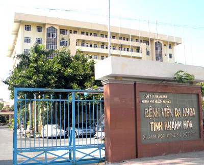 
Bệnh viện đa khoa tỉnh Khánh Hòa.
