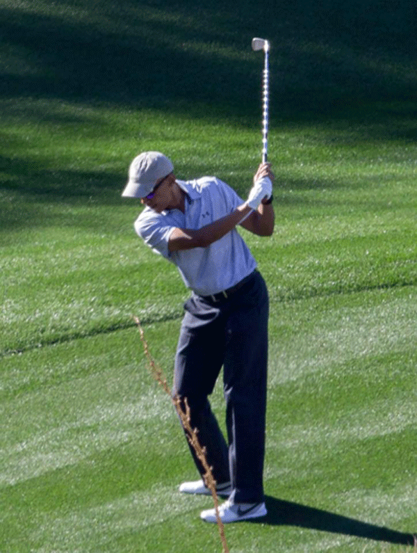 
Không chỉ ưa trò chơi mạo hiểm, ông Obama cũng yêu thích bộ môn thể thao quý tộc.
