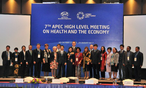 
Các đại biểu cấp cao của Hội nghị phân tích, đánh giá, chia sẻ kinh nghiệm, cùng hướng đến mục tiêu xây dựng một khu vực châu Á - Thái Bình Dương khỏe mạnh và thịnh vượng.
