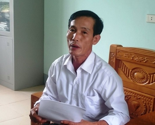 
Ông Nguyễn Đình Tiến - Bí thư Đảng ủy xã Nghi Quang thông tin thêm về vụ việc.

