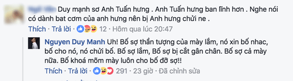 
Duy Mạnh cũng chẳng kém phần.
