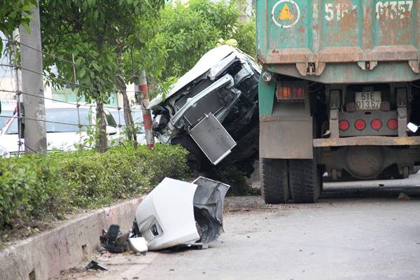 Hiện trường vụ tai nạn