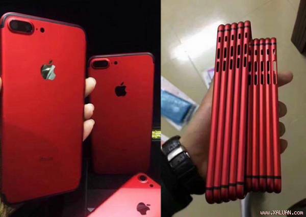 
Mọi iPhone từ iPhone 6 trở lên có thể được hô biến thành iPhone 7 màu đỏ nhờ dịch vụ thay vỏ.
