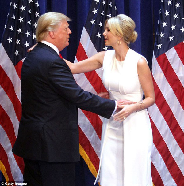 
Được biết, Ivanka đã chính thức là thành viên Nhà Trắng và cô đang bước dần vào con đường chính trị.
