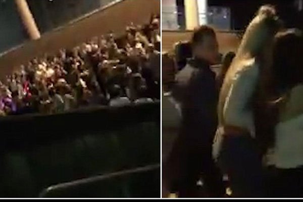 
Sân vận động có sức chứa 21 nghìn người đã hỗn loạn trong vụ nổ bom kinh hoàng.
