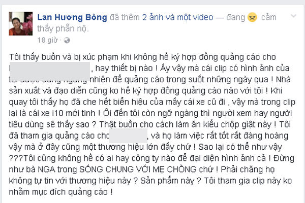 
Bà mẹ chồng của Sống chung với mẹ chồng bức xúc vì bị lợi dụng.
