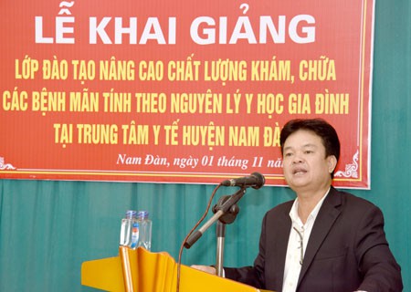 
PGS.TS Phạm Lê Tuấn – Thứ trưởng Bộ Y tế nhấn mạnh tầm quan trọng của mô hình Bác sĩ gia đình
