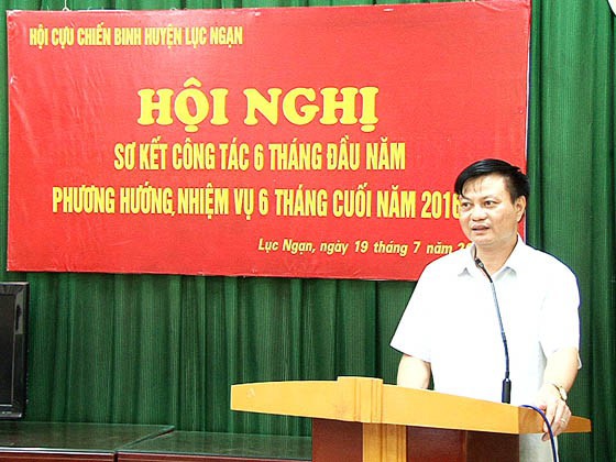 
Ông La Văn Nam - Phó Bí thư thường trực huyện ủy Lục Ngạn
