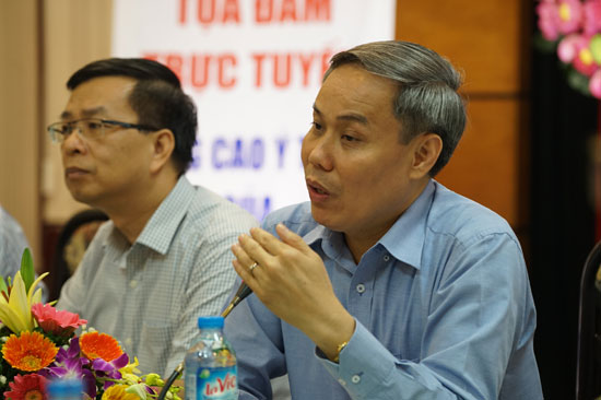 Ông Nguyễn Hùng Long - Phó Cục trưởng Cục An toàn thực phẩm (Bộ Y tế). Ảnh: HNM