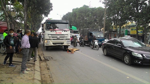 Hiện trường vụ tai nạn