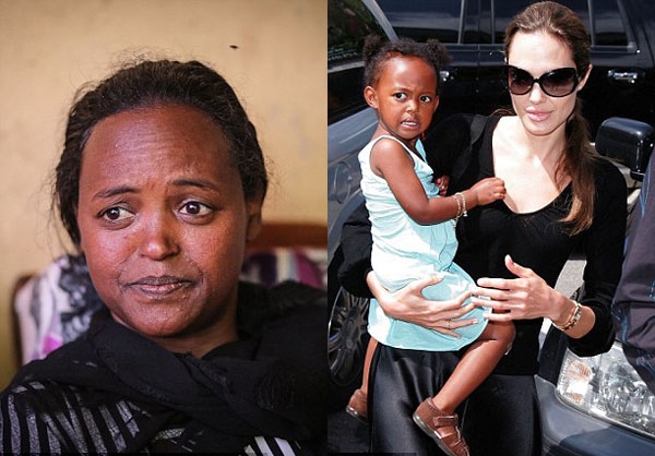 
Mentewab Dawit Lebiso - mẹ đẻ của Zahara Jolie Pitt.
