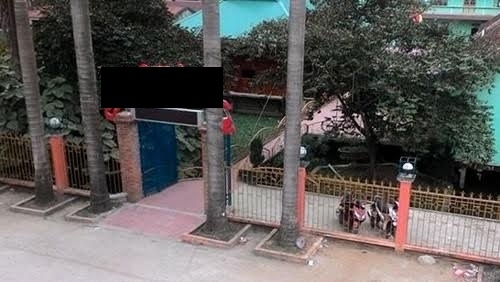 Nh&agrave; nghỉ H.T, nơi ph&aacute;t hiện thi thể chị H.