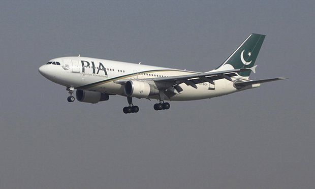 
Một máy bay của Hãng hàng không quốc tế Pakistan. (Ảnh minh họa: Reuters)
