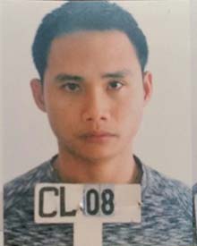 Chu Đình Dương tại cơ quan công an. Ảnh: Hải Bình.