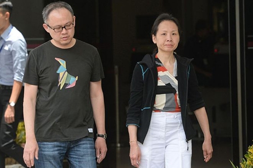 
&Ocirc;ng Lim Choon Hong v&agrave; b&agrave; Chong Sui Foon.
