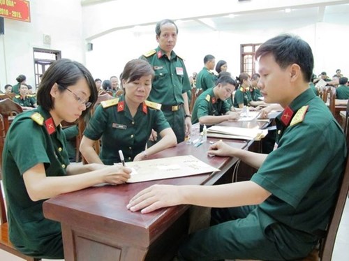 
C&aacute;c trường qu&acirc;n đội chỉ x&eacute;t tuyển đối với th&iacute; sinh đăng k&yacute; nguyện vọng 1
