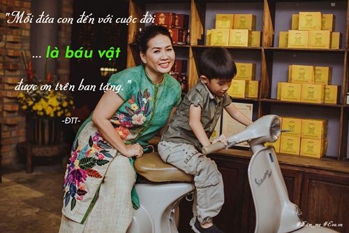 Theo chị Thủy, mỗi đứa con đến với cuộc đời là nhân duyên, là báu vật mà ơn trên ban tặng. Ảnh NVCC