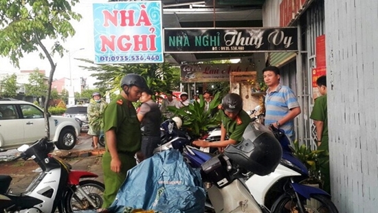 Nhà nghỉ nơi phát hiện thi thể anh Tùng