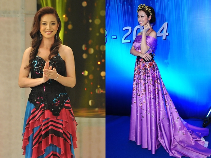 Tái xuất sau lần sinh con thứ hai, năm 2013, Jennifer vẫn chưa cải thiện được gu thời trang. Vẻ rườm rà, điệu đàng làm mất đi nét đẹp quý phái trên gương mặt của cô.