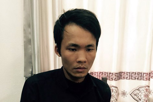 
Ngô Thanh Quang tại cơ quan điều tra.
