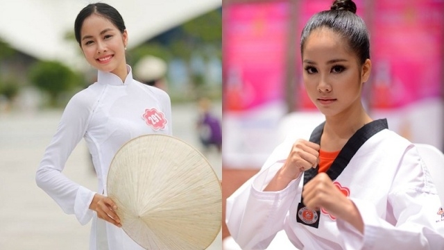 
Cô gái Phú Yên này từng tham gia nhiều cuộc thi và là cao thủ Taekwondo
